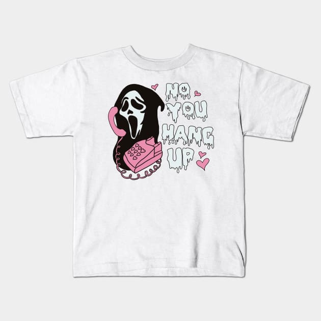 no you hang up Kids T-Shirt by SturgesC